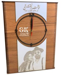ساعت دیواری چهره _ طرح 5